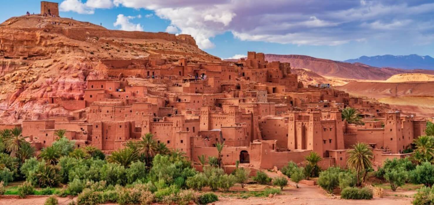 Day 5 : Rose valley - Skoura - Ouarzazate - Ait Ben Haddou - Marrakech